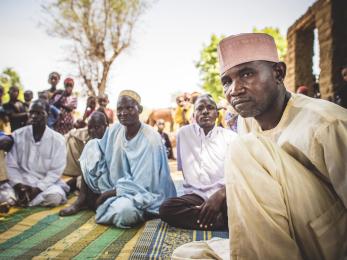 In rural niger, mercy corps is helping families build stronger, healthier lives by teaching men how to take a more active role in their households. 